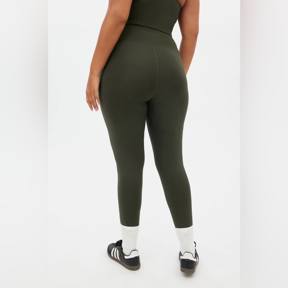 Girlfriend Collective Thyme high rise recycled material leggings with pockets